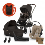 Gazelle 4in1 All Weather +AMYA - Chocolate Brown/Almond Beige Chocolate Brown/Almond Beige